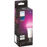 Philips Hue Philips Hue White and Color Ambiance Lampadina Smart E27 100 W, Lampada a LED Philips Hue White and Color ambiance Lampadina Smart E27 100 W, Lampadina intelligente, Bianco, Bluetooth/Zigbee, LED, E27, 2000 K