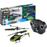 Revell Glow in the Dark Heli "STREAK", RC verde/Nero