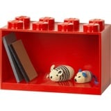 Room Copenhagen LEGO Regal Brick 8 Scaffale, Mensola rosso