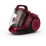 Rowenta Swift Power Cyclonic, Aspirapolvere rosso, 750 W, A cilindro, Secco, Senza sacchetto, 1,2 L, Filtro igienico