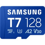 Samsung T7 microSDXC 128 GB, Scheda di memoria blu