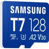 Samsung T7 microSDXC 128 GB, Scheda di memoria blu