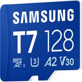Samsung T7 microSDXC 128 GB, Scheda di memoria blu