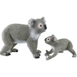 Schleich WILD LIFE Koala Mother and Baby, Gioco figura 3 anno/i, Verde, Grigio