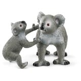 Schleich WILD LIFE Koala Mother and Baby, Gioco figura 3 anno/i, Verde, Grigio