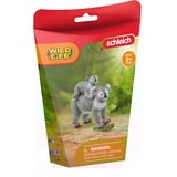 Schleich WILD LIFE Koala Mother and Baby, Gioco figura 3 anno/i, Verde, Grigio