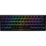 Sharkoon SGK50 S4 tastiera USB QWERTY Portoghese Nero, Tastiera da gioco Nero, 60%, USB, QWERTY, LED RGB, Nero