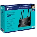 TP-Link Archer AX23 router wireless Gigabit Ethernet Dual-band (2.4 GHz/5 GHz) Nero Wi-Fi 6 (802.11ax), Dual-band (2.4 GHz/5 GHz), Collegamento ethernet LAN, Nero, Router da tavolo