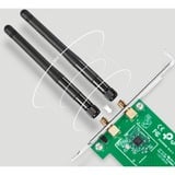TP-Link TL-WN881ND Interno WLAN 300 Mbit/s, Adattatore Wi-Fi Interno, Wireless, PCI Express, WLAN, 300 Mbit/s, Verde
