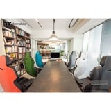 Thermaltake ARGENT E700 Sedia da gaming per PC Nero, Sedili di gioco Nero, Sedia da gaming per PC, 150 kg, 170 cm, 190 cm, Argento, Alluminio