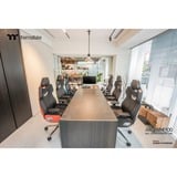 Thermaltake ARGENT E700 Sedia da gaming per PC Nero, Sedili di gioco Nero, Sedia da gaming per PC, 150 kg, 170 cm, 190 cm, Argento, Alluminio