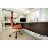 Thermaltake ARGENT E700 Sedia da gaming per PC Nero, Sedili di gioco Nero, Sedia da gaming per PC, 150 kg, 170 cm, 190 cm, Argento, Alluminio