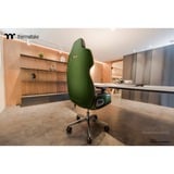 Thermaltake ARGENT E700 Sedia da gaming per PC Nero, Sedili di gioco Nero, Sedia da gaming per PC, 150 kg, 170 cm, 190 cm, Argento, Alluminio