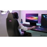 Thermaltake ARGENT E700 Sedia da gaming per PC Nero, Sedili di gioco Nero, Sedia da gaming per PC, 150 kg, 170 cm, 190 cm, Argento, Alluminio