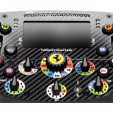 Thrustmaster Formula Wheel Add-On Ferrari SF-25 Edition, Sostituzione volante Nero, Volante da corsa, Nero, Fibra di carbonio, 10,9 cm (4.3"), Thrustmaster T818, Thrustmaster T598, 280 mm