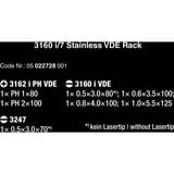 Wera 3160 i/7 Set di cacciaviti Kraftform Plus, acciaio inossidabile + supporto, Cacciavite rosso/Blu