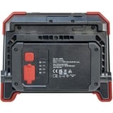 Wiha Faretto da cantiere a batteria 30 watt, Riflettore di costruzione Nero/Rosso