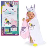 ZAPF Creation BABY born Hooded Towel Set, Accessori della bambola BABY born Hooded Towel Set, Set da bagno per bambole, 3 anno/i