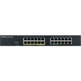 Zyxel GS1915-24EP Gestito L2 Gigabit Ethernet (10/100/1000) Supporto Power over Ethernet (PoE) 1U Nero, Interruttore Gestito, L2, Gigabit Ethernet (10/100/1000), Supporto Power over Ethernet (PoE), Montaggio rack, Montabile a parete