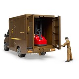 bruder MB Sprinter UPS con autista e accessori, Veicolo modello marrone