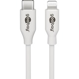 goobay 39446 cavo Lightning 1 m Bianco bianco, 1 m, Lightning, USB C, Maschio, Maschio, Bianco