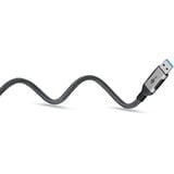 goobay 70499, Scheda di rete Nero/Argento