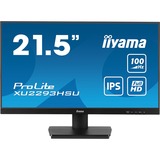 iiyama ProLite XU2293HSU-B7 Monitor PC 54,6 cm (21.5") 1920 x 1080 Pixel Full HD LED Nero, Monitor LED Nero (opaco), 54,6 cm (21.5"), 1920 x 1080 Pixel, Full HD, LED, 1 ms, Nero