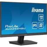 iiyama XU2293HSU-B7, Monitor LED Nero (opaco)