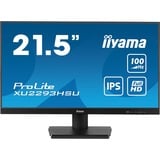 iiyama XU2293HSU-B7, Monitor LED Nero (opaco)