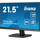 iiyama XU2293HSU-B7, Monitor LED Nero (opaco)