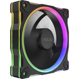 ASUS Prime MR120 Fan ARGB Reverse Black 3in1 Case per computer Ventilatore 12 cm Nero 3 pz, Ventola Nero, Ventilatore, 12 cm, 1600 Giri/min, Nero