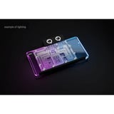Alphacool Core RX 9070 XT Hellhound + Pure, Raffreddamento ad acqua trasparente/cromo