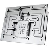 Alphacool Core RX 9070 XT Hellhound + Pure, Raffreddamento ad acqua trasparente/cromo