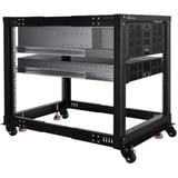 Alphacool Rack server a telaio aperto ES 19", Chassis server rack Nero