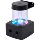 Alphacool Serbatoio di compensazione Core 100 Aurora D5/VPP Acetal/Acrilico, Serbatoio di espansione Nero