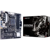 Biostar B550MX/E PRO scheda madre AMD B550 Socket AM4 micro ATX AMD, Socket AM4, AMD Ryzen™ 3, AMD Ryzen™ 5, AMD Ryzen™ 7, 3rd Generation AMD Ryzen™ 9, AMD Ryzen 9 5th Gen, DDR4-SDRAM, 128 GB, DIMM