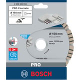 Bosch 2 608 602 653 non classificato, Lama Cemento, 15 cm, 2,22 cm, 2,4 mm