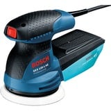 Bosch GEX 125-1 AE Professional Levigatrice orbitale 12000 Giri/min 24000 OPM Nero, Blu, Rosso, Levigatrice orbitale casuale blu/Nero, Levigatrice orbitale, Velcro, Nero, Blu, Rosso, 7500 Giri/min, 12000 Giri/min, 15000 OPM
