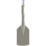 Bosch PRO HEX 30 Scalpello per asfalto SDS-Hex, 30mm SK, 125x450mm 