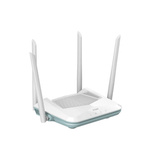 D-Link R15 router wireless Gigabit Ethernet Dual-band (2.4 GHz/5 GHz) Bianco Wi-Fi 6 (802.11ax), Dual-band (2.4 GHz/5 GHz), Collegamento ethernet LAN, Bianco, Router da tavolo