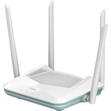 D-Link R15 router wireless Gigabit Ethernet Dual-band (2.4 GHz/5 GHz) Bianco Wi-Fi 6 (802.11ax), Dual-band (2.4 GHz/5 GHz), Collegamento ethernet LAN, Bianco, Router da tavolo