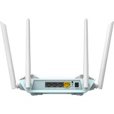 D-Link R15 router wireless Gigabit Ethernet Dual-band (2.4 GHz/5 GHz) Bianco Wi-Fi 6 (802.11ax), Dual-band (2.4 GHz/5 GHz), Collegamento ethernet LAN, Bianco, Router da tavolo