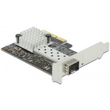 DeLOCK 89100 scheda di interfaccia e adattatore Interno PCIe, SFP+ PCIe, PCIe, SFP+, A basso profilo, PCIe 3.0, Acciaio inossidabile, PC