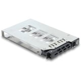 DeLOCK Telaio rimovibile 5,25″ per 6 x 2,5″ HDD / SSD SATA o SAS con serratura, Telaio di montaggio 