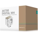 DeepCool AK700 DIGITAL WH, raffreddamento CPU  bianco