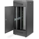 Digitus Armadio di rete Serie Unique - 600 x 600 mm (L x P), IT armadio Nero, Rack indipendenti, 26U, 800 kg, Nero