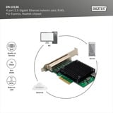 Digitus Ethernet 4 porte 2,5G, Scheda di rete 