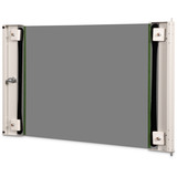 Digitus Porta frontale in vetro per armadio da parete 19" 7U serie Unique, Pannello frontale grigio