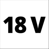 EINHELL Power X-Change Forbici a batteria per erba GC-CG 18/1 Li-Solo, 18 Volt, Forbici per erba rosso/Nero