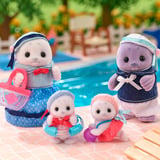 EPOCH Sylvanian Families - Famiglia di Foche, Giochi di costruzione 